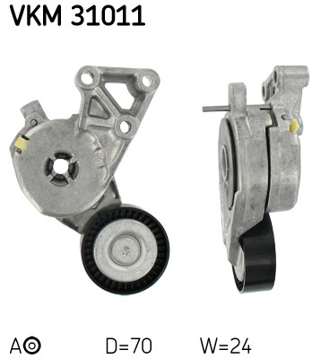 Rolka napinająca paska wieloklinowego VKM 31011 SKF